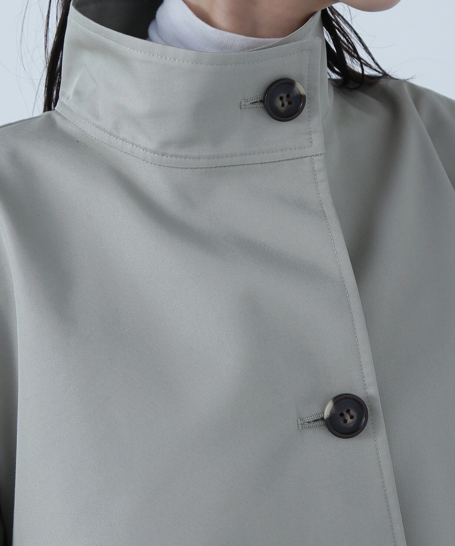  「スタンドネックハーフコート」|ブルゾン・スタジャン|