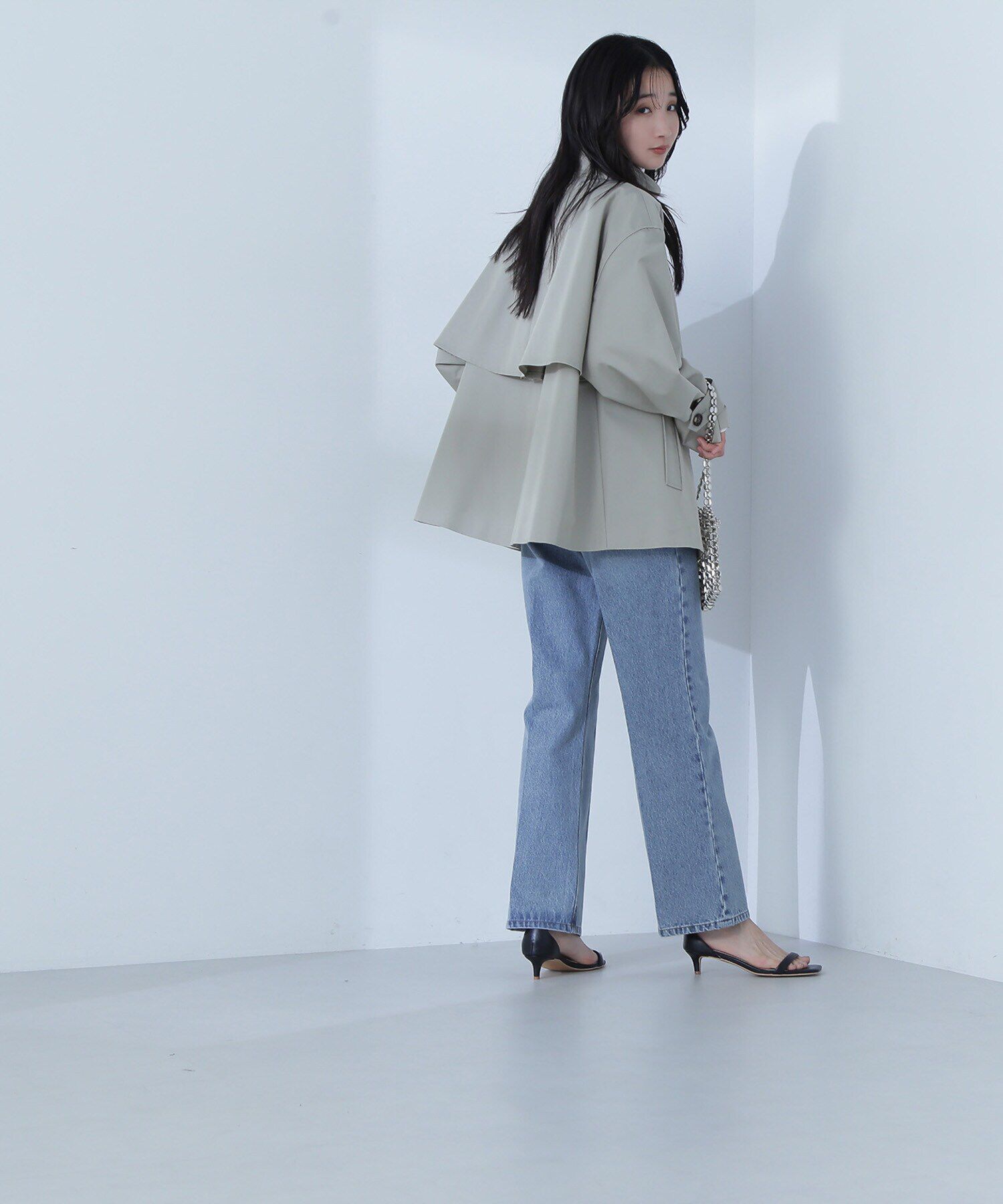  「スタンドネックハーフコート」|ブルゾン・スタジャン|