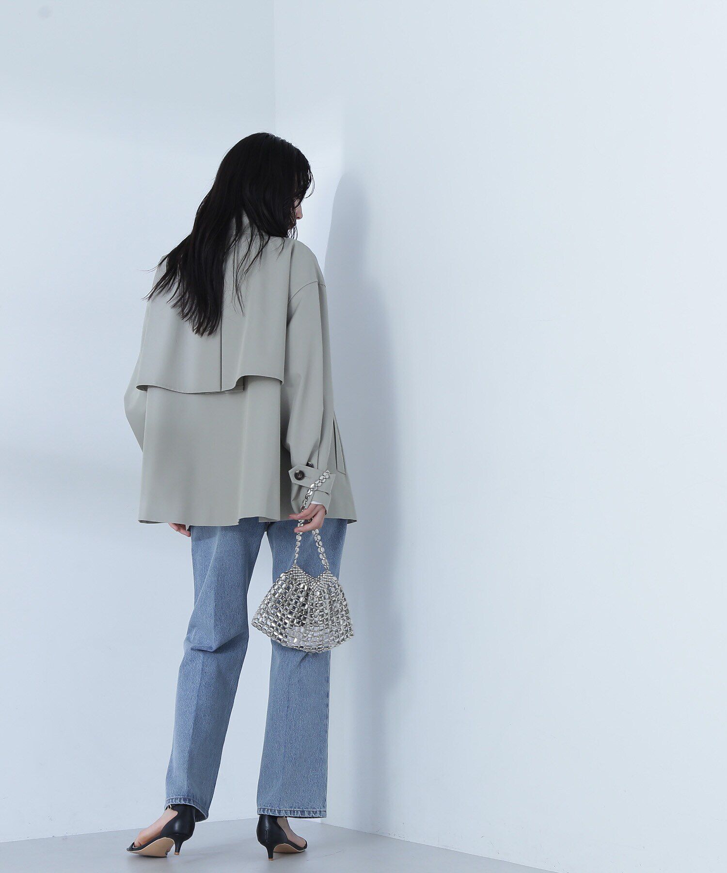  「スタンドネックハーフコート」|ブルゾン・スタジャン|