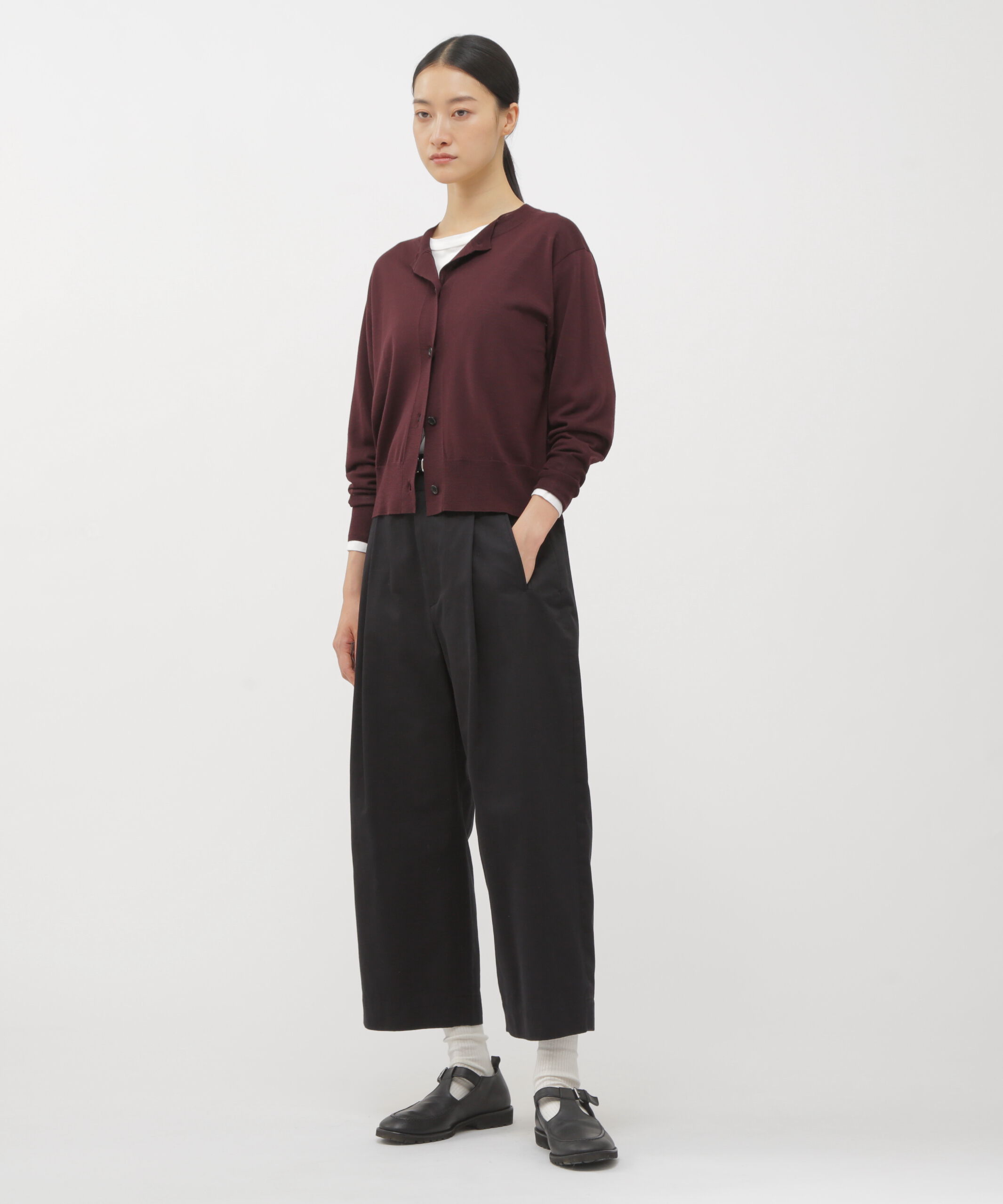  「COTTON TWILL TROUSERS」|その他|DARK NAVY1