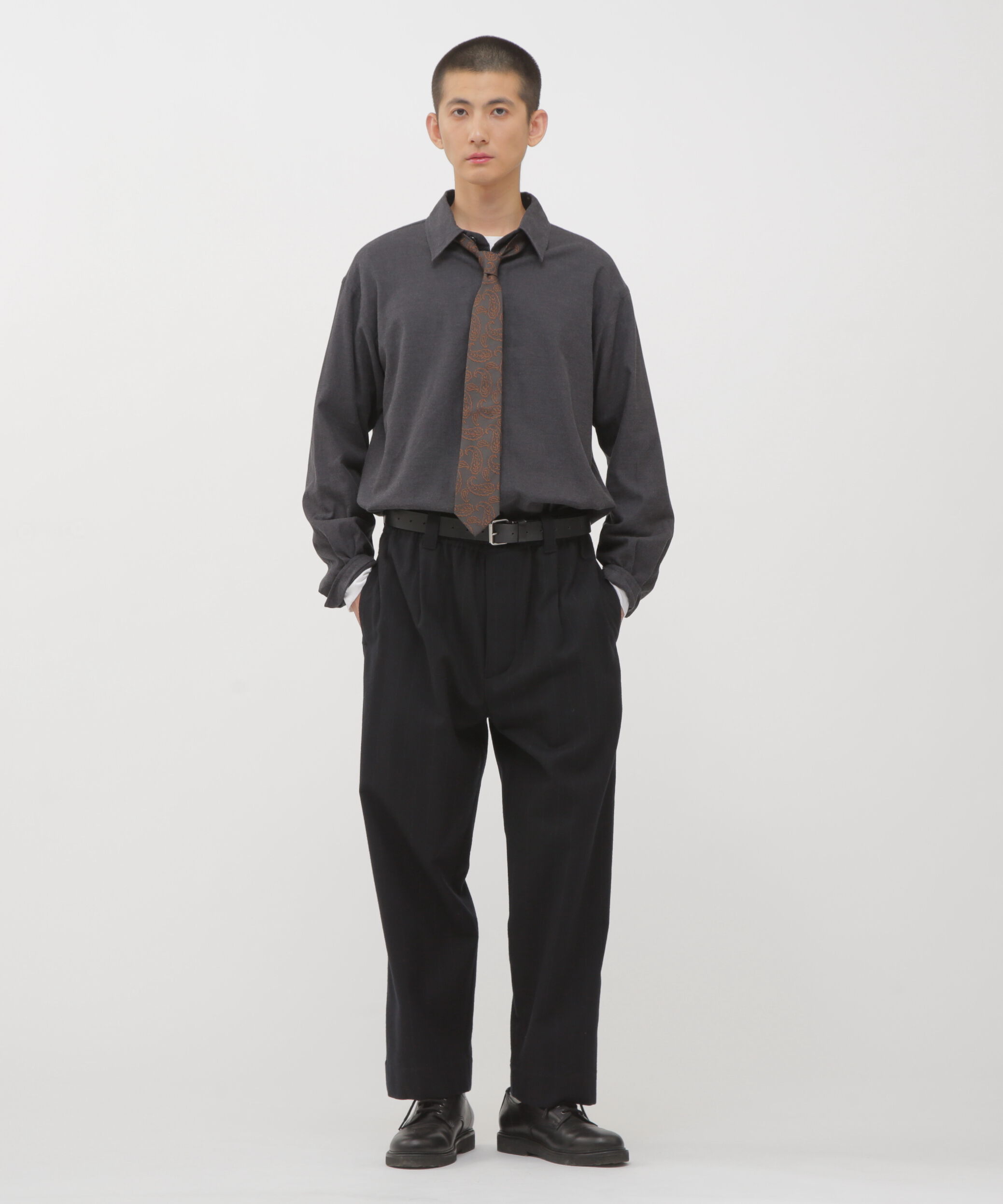 MARGARET HOWELL「STRIPE FLANNEL TROUSERS」|その他|