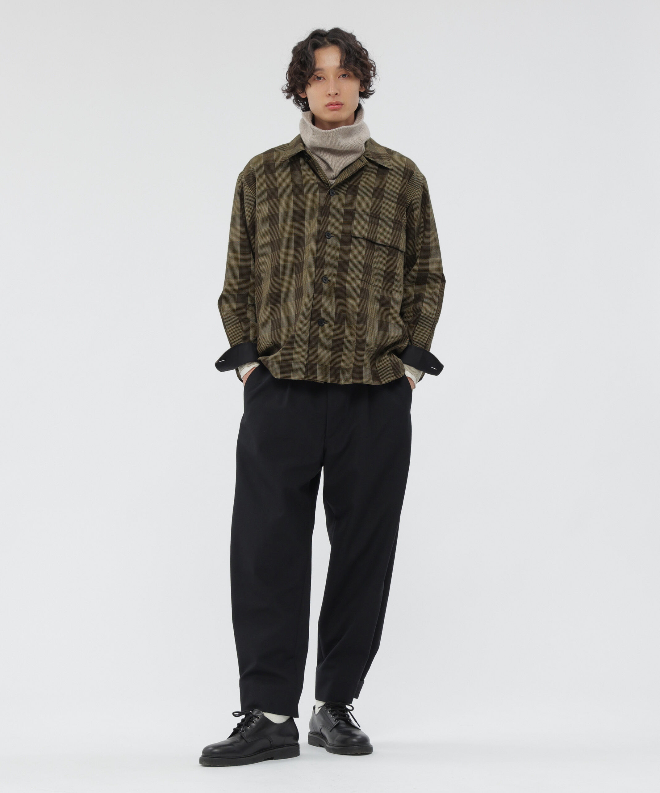MARGARET HOWELL「DRY WOOL PLAINWEAVE TROUSERS」|その他|