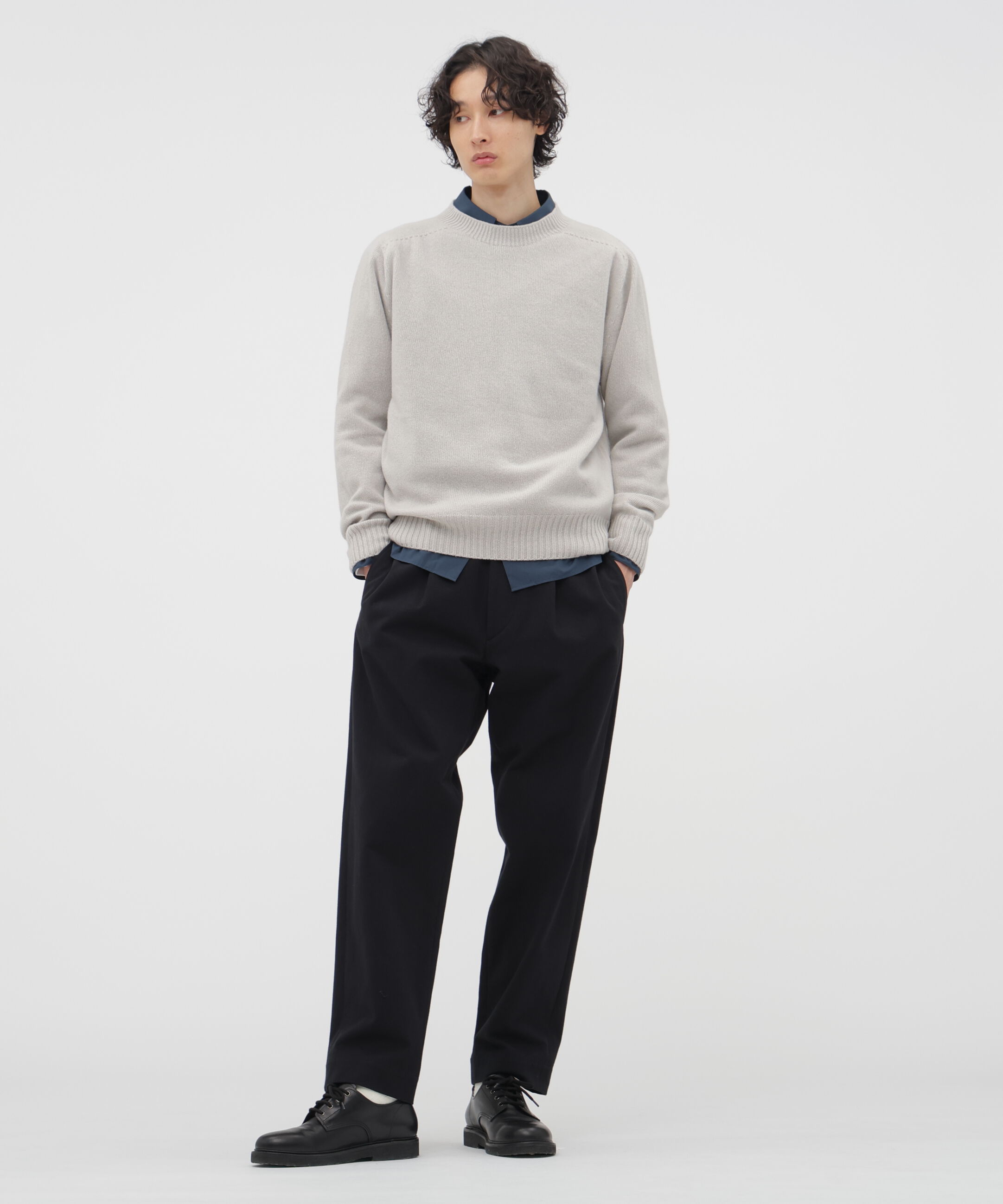 MARGARET HOWELL「EGYPTIAN COTTON POPLIN SHIRT」|シャツ・ブラウス|