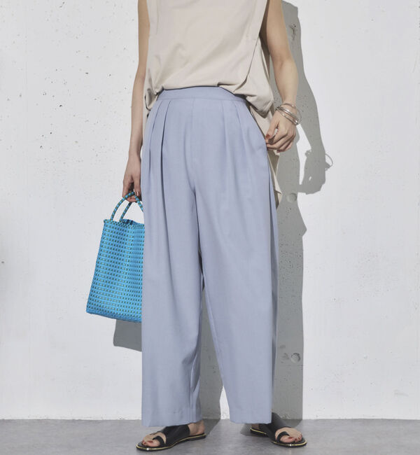 Doux archives「ＲＥＦＬＡＸ機能性素材ツータックパンツ」|チノ|