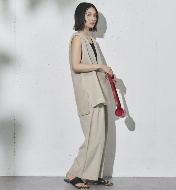 Doux archives「ＲＥＦＬＡＸ機能性素材ツータックパンツ」|チノ|