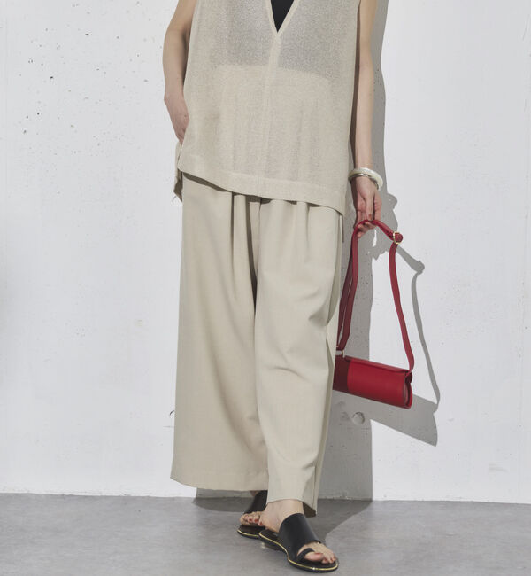 Doux archives「ＲＥＦＬＡＸ機能性素材ツータックパンツ」|チノ|