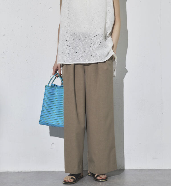 Doux archives「ＲＥＦＬＡＸ機能性素材ツータックパンツ」|チノ|