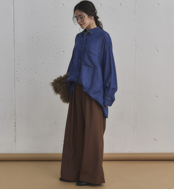 Doux archives「ＲＥＦＬＡＸ機能性素材ツータックパンツ」|チノ|