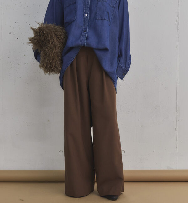 Doux archives「ＲＥＦＬＡＸ機能性素材ツータックパンツ」|チノ|