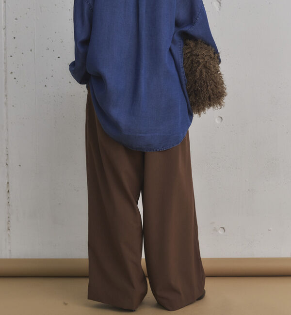Doux archives「ＲＥＦＬＡＸ機能性素材ツータックパンツ」|チノ|