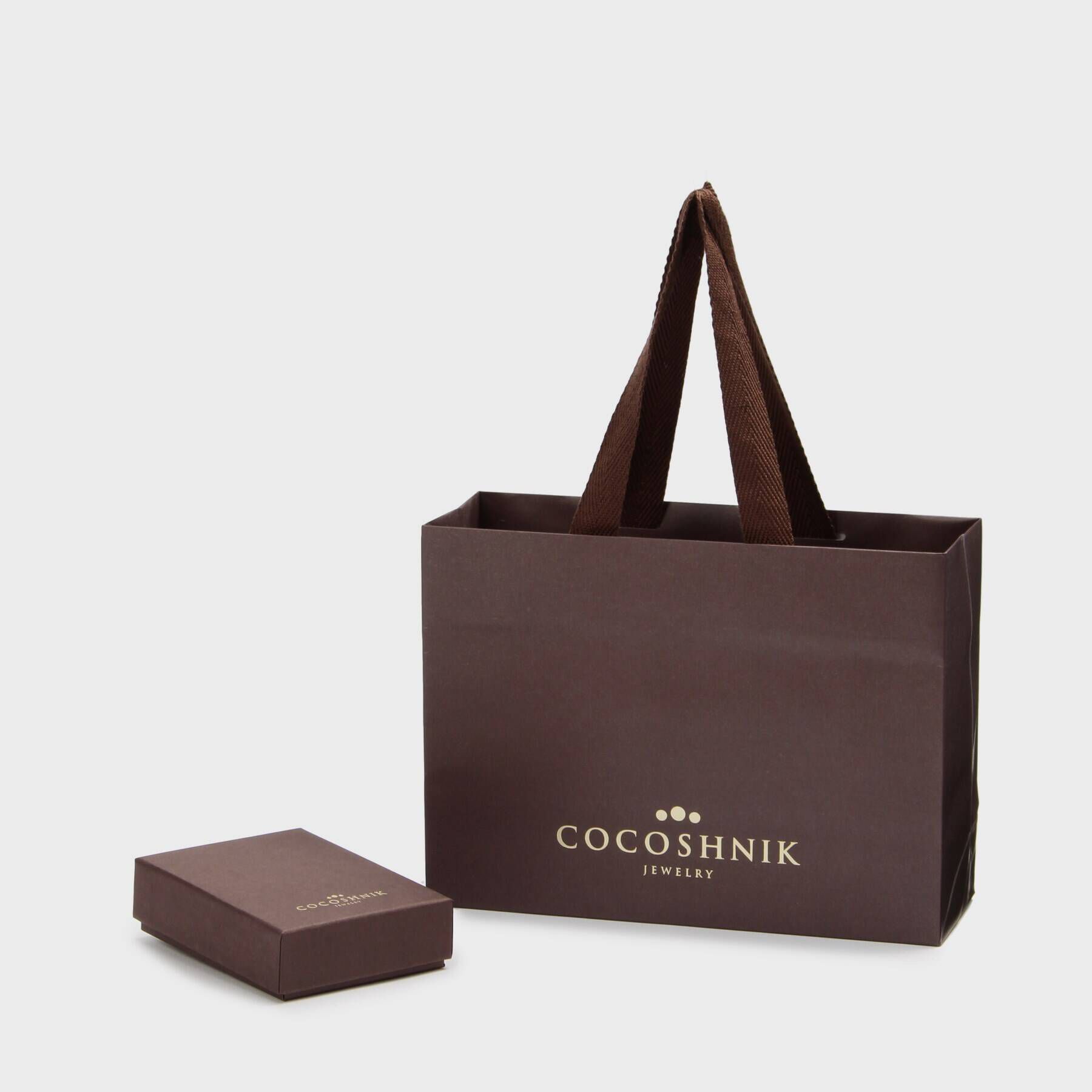 COCOSHNIK「K10キヘイチェーン アシンメトリー ネックレス」|ネックレス|