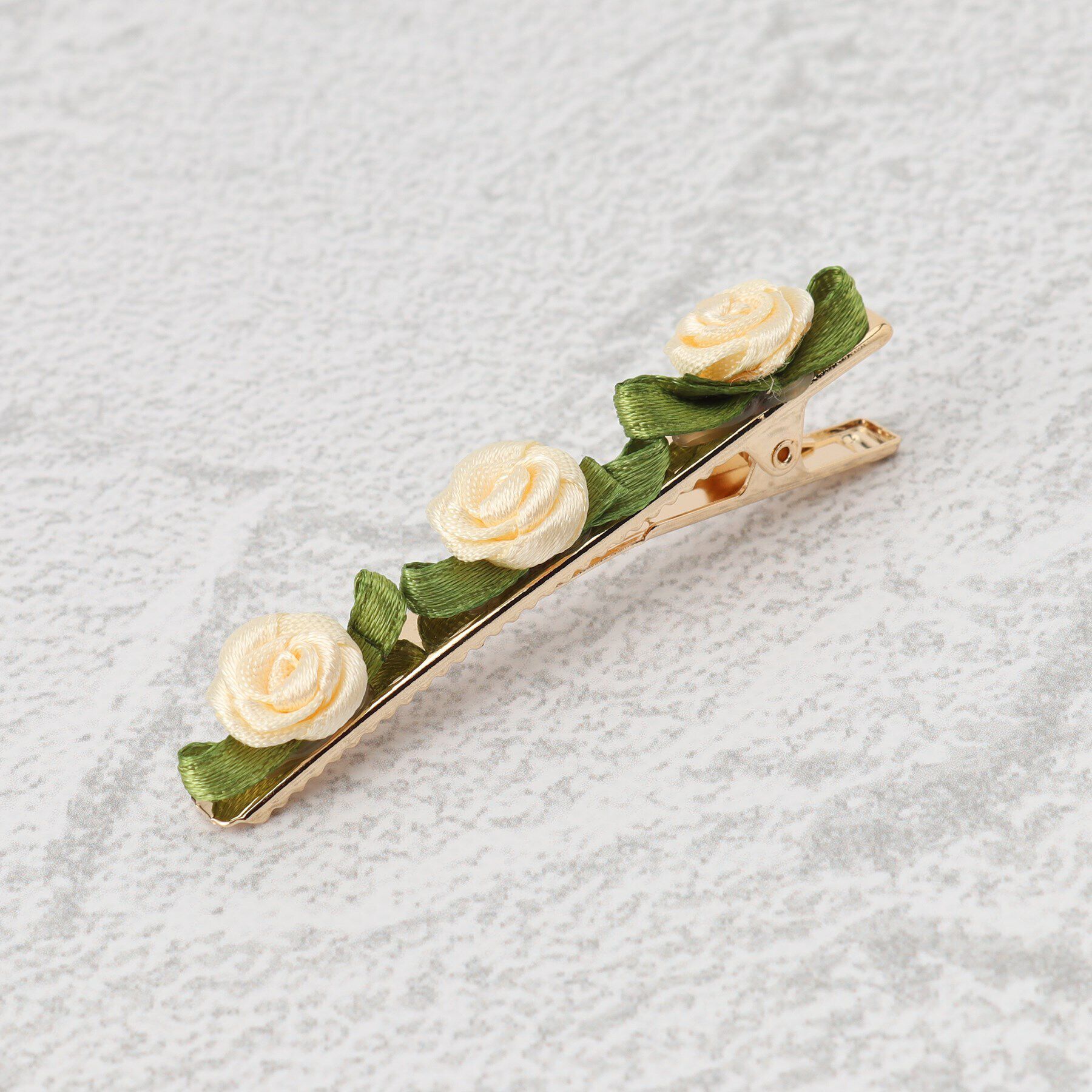 Grandedge「ガーリー系 フェミニン系 バラ クリップ」|その他|ｱｲﾎﾞﾘｰ(004)