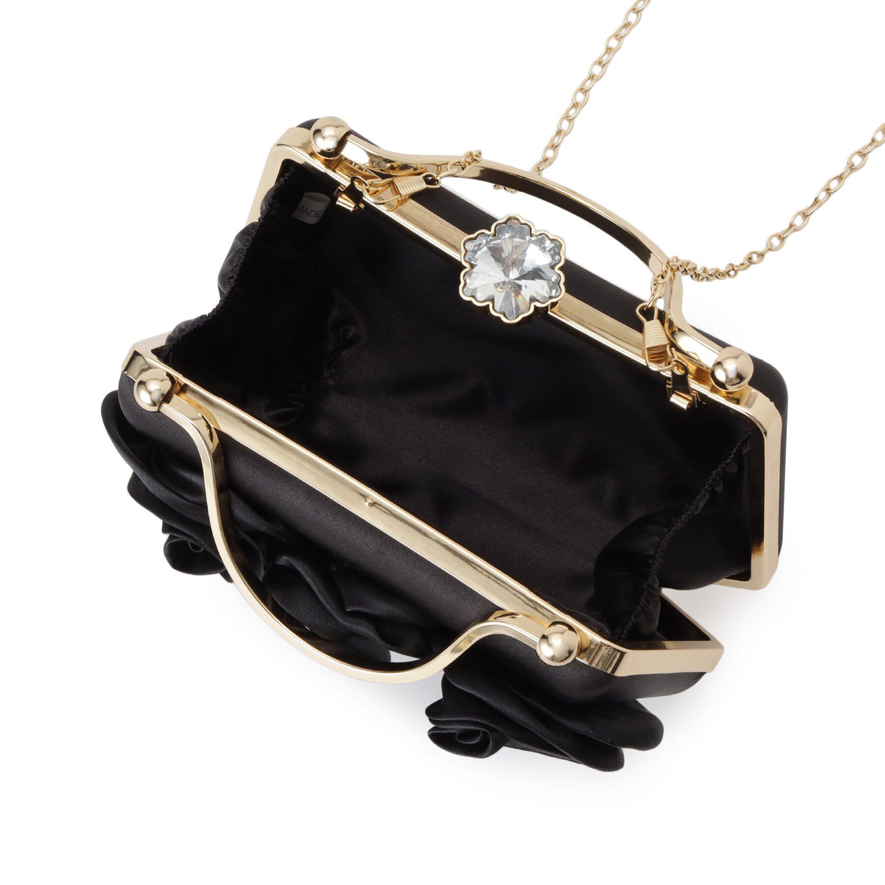 SunaUna「【2Way】フラワーモチーフパーティバッグ」|ハンドバッグ|