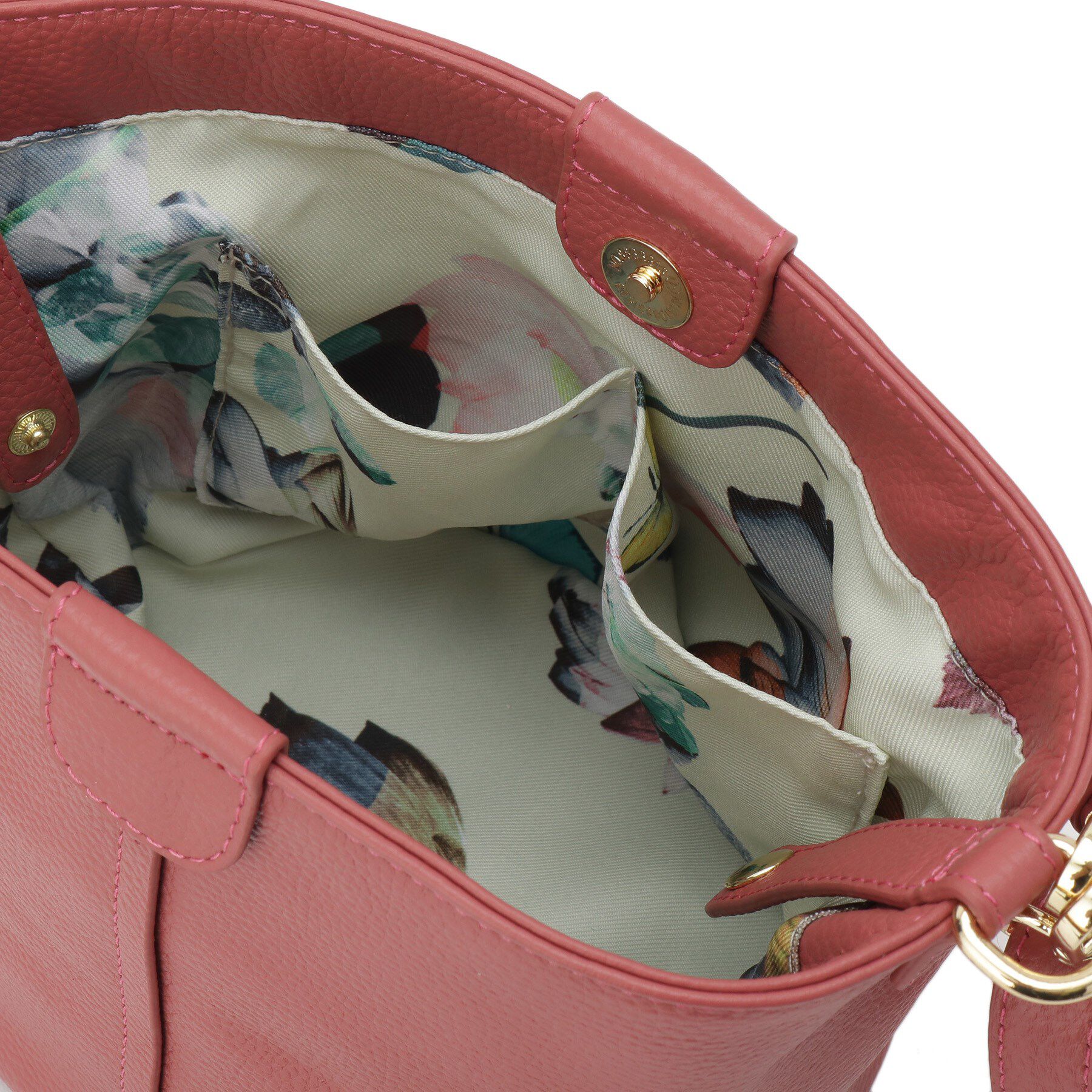 SunaUna「【2WAY／オリジナルプリント裏使用】牛革ワンショルダーバック」|ショルダー・メッセンジャー|