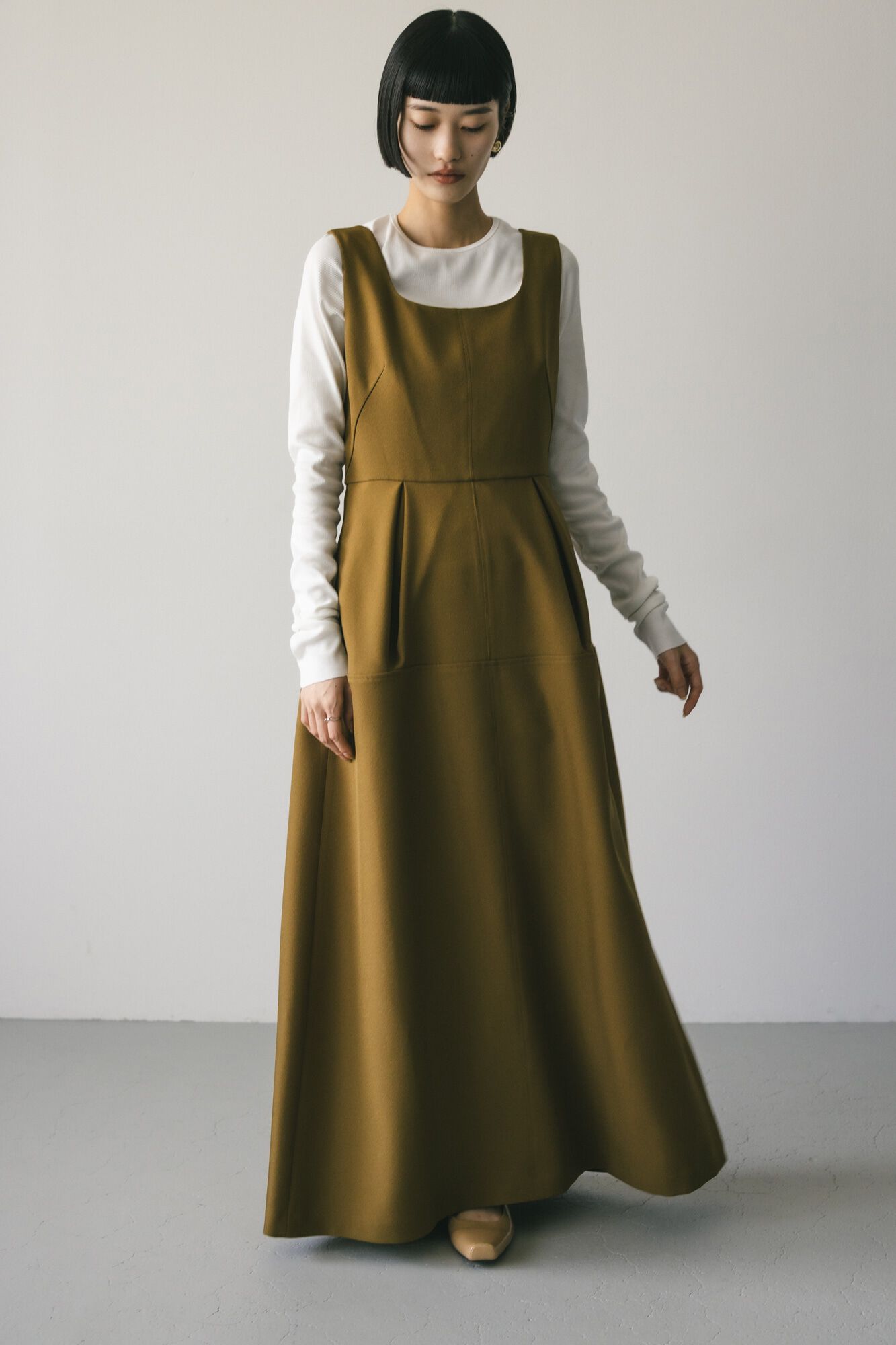 STYLEMIXER「フォルムタックワンピース」|ワンピース|