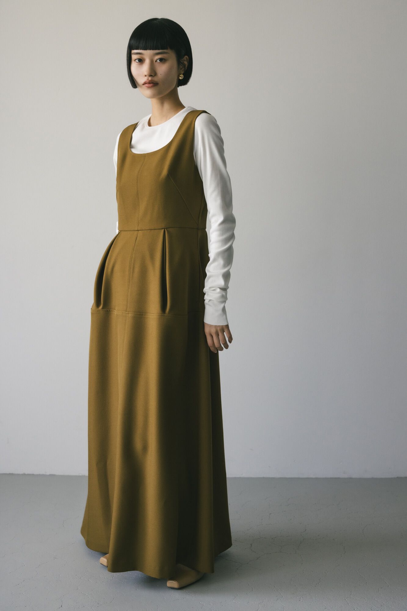 STYLEMIXER「フォルムタックワンピース」|ワンピース|