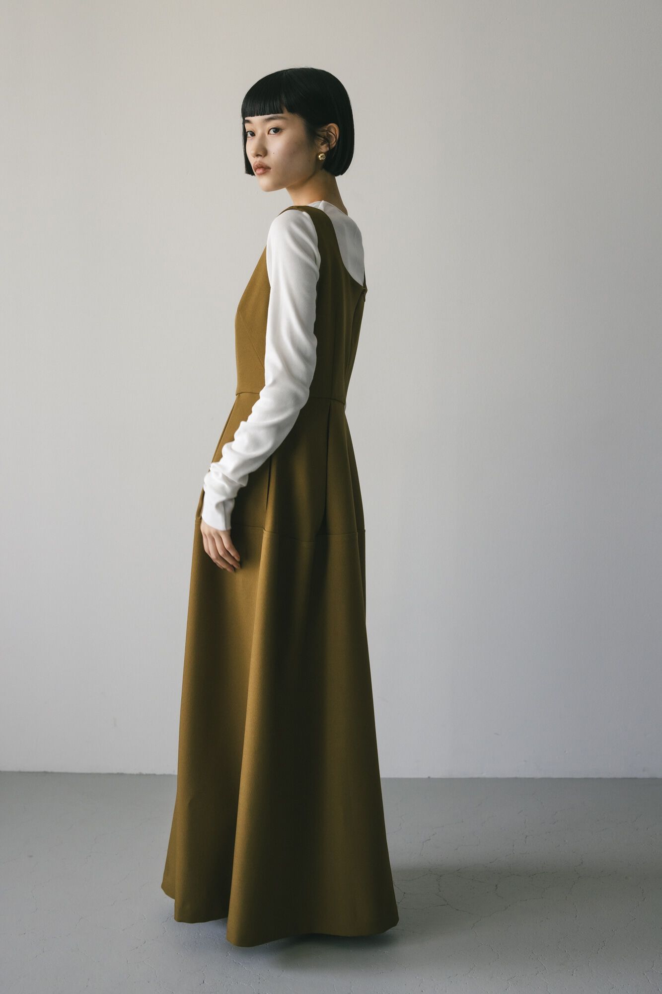 STYLEMIXER「フォルムタックワンピース」|ワンピース|