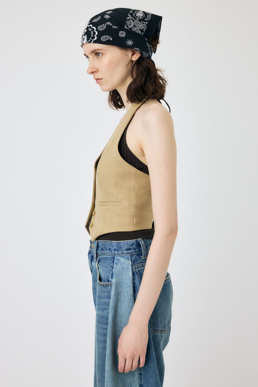 MOUSSY「HALTER NECK SUMMER ベスト」|キャミソール|