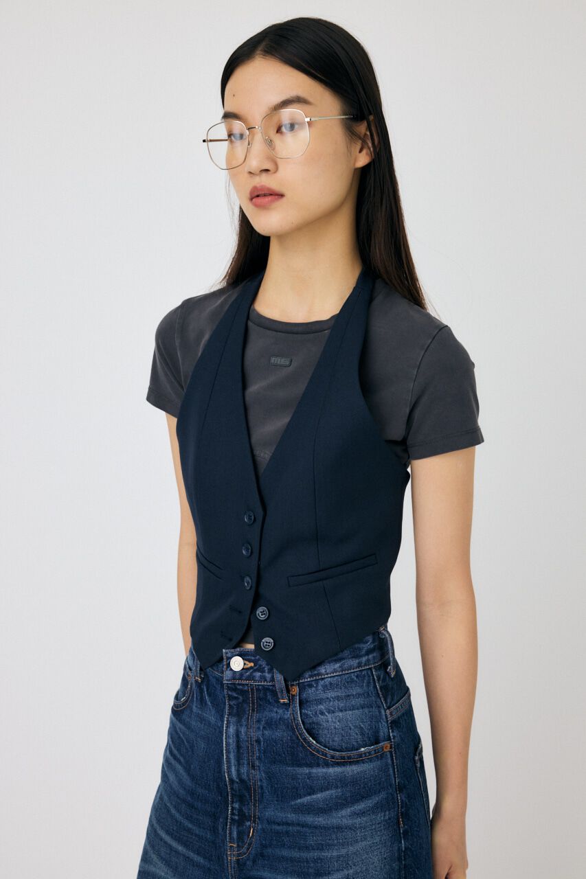 MOUSSY「HALTER NECK SUMMER ベスト」|キャミソール|