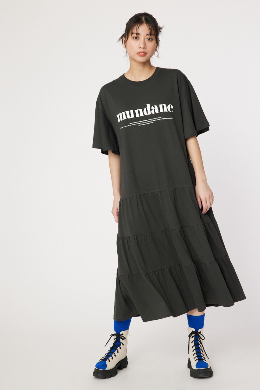 RODEO CROWNS「メッセージティアードロングワンピース」|ワンピース|C.GRY