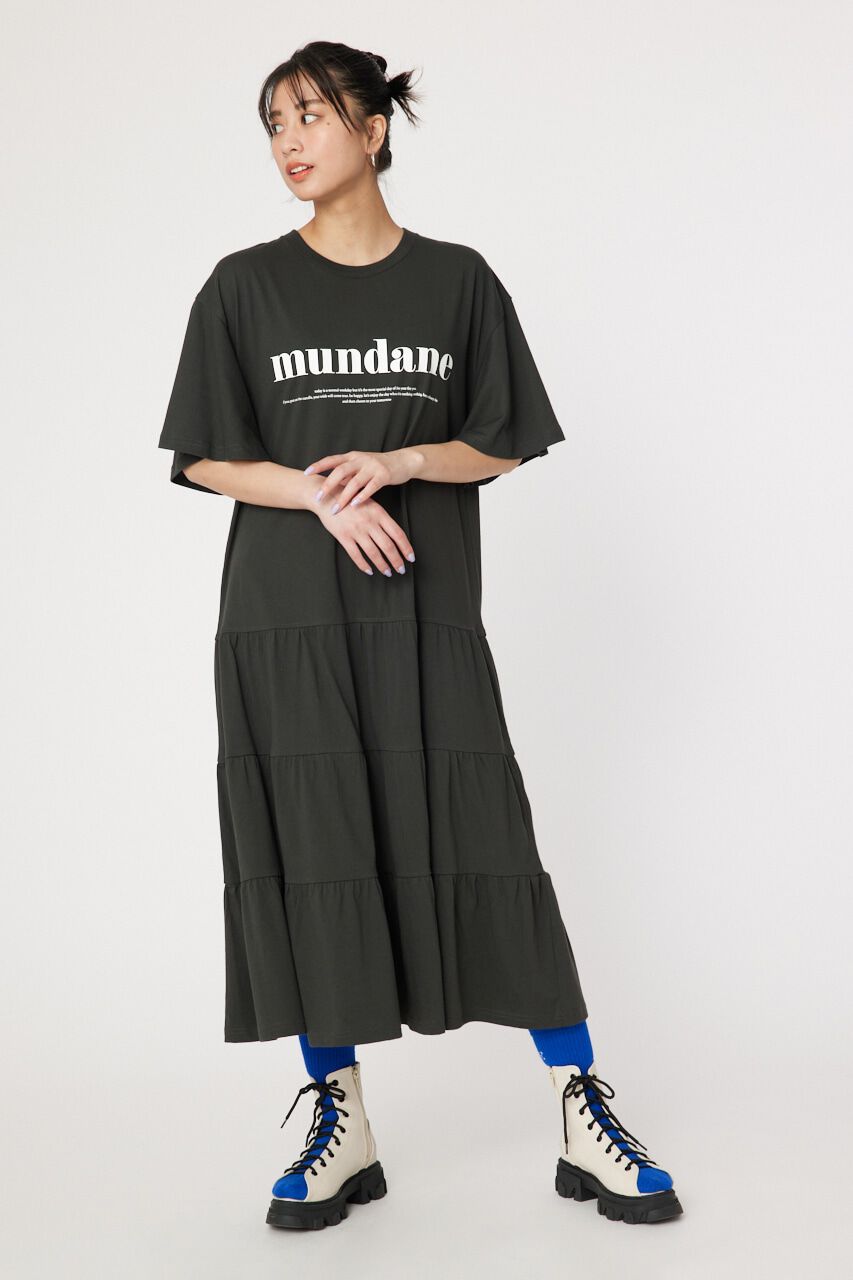 RODEO CROWNS「メッセージティアードロングワンピース」|ワンピース|