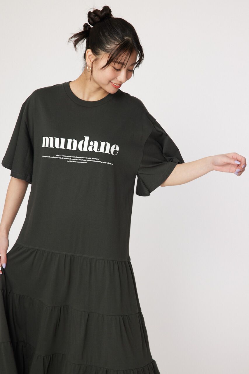 RODEO CROWNS「メッセージティアードロングワンピース」|ワンピース|