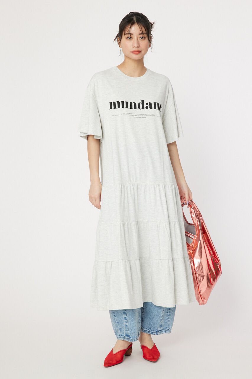 RODEO CROWNS「メッセージティアードロングワンピース」|ワンピース|