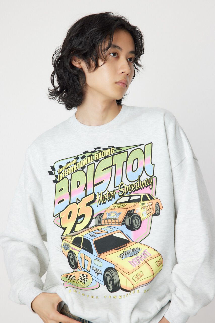 RODEO CROWNS「Motor Speedway スウェット」|パーカー|L/T.GRY1
