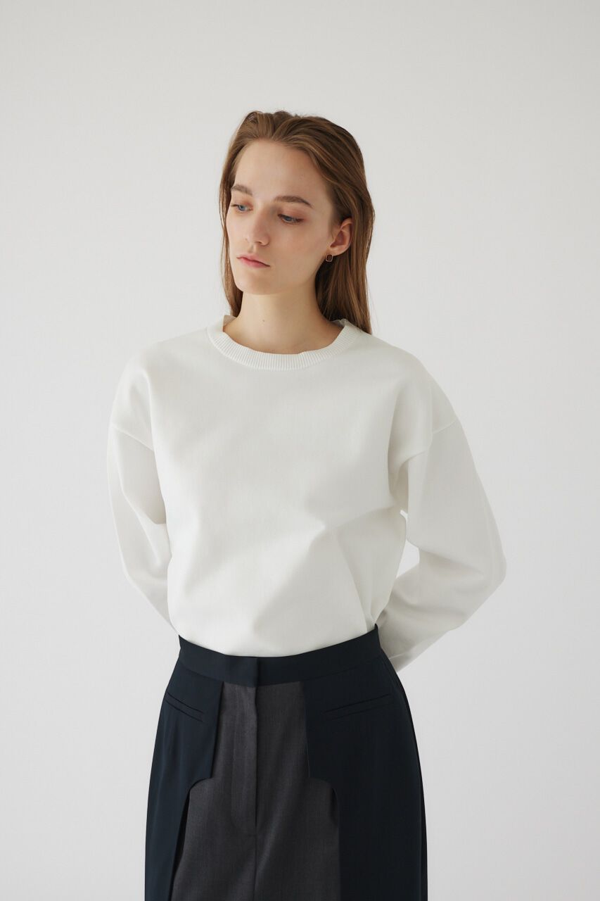 RIM.ARK 「Basic R-neck knit PO(SMALL)」|ニット・セーター|