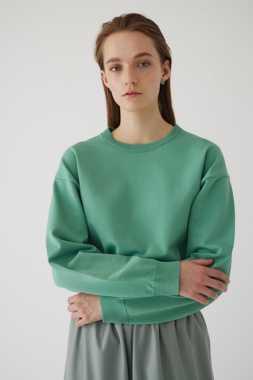 RIM.ARK 「Basic R-neck knit PO(SMALL)」|ニット・セーター|