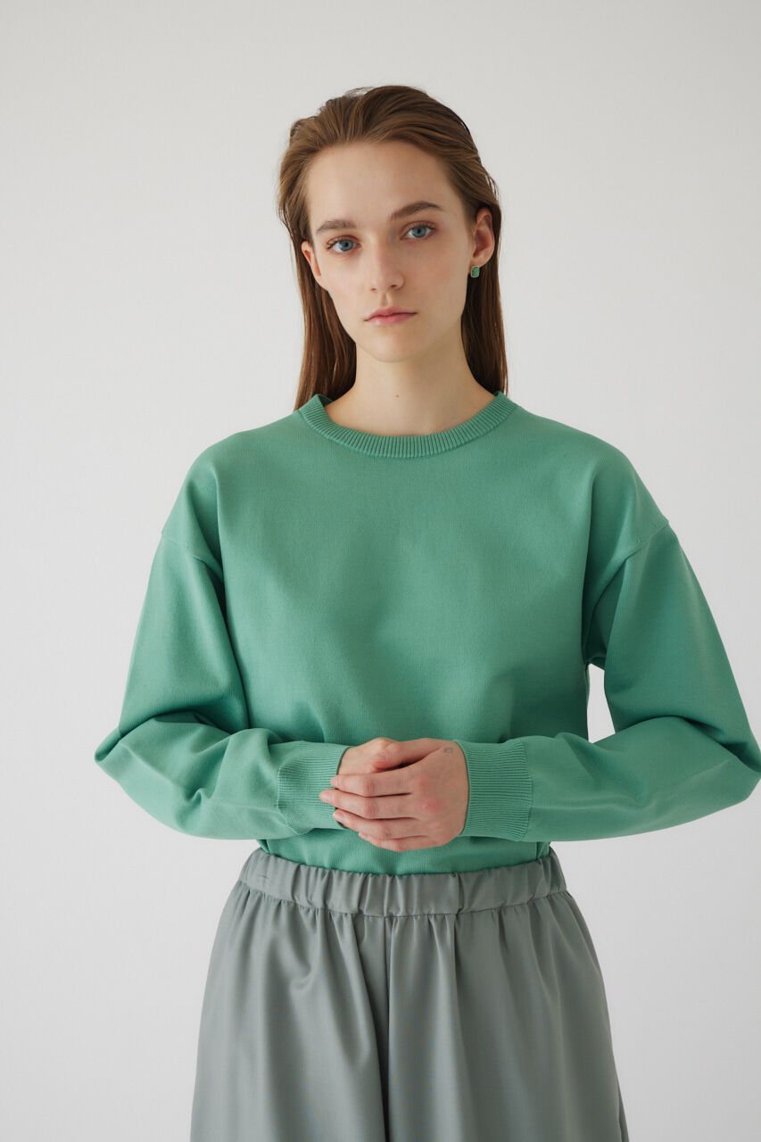 RIM.ARK 「Basic R-neck knit PO(SMALL)」|ニット・セーター|