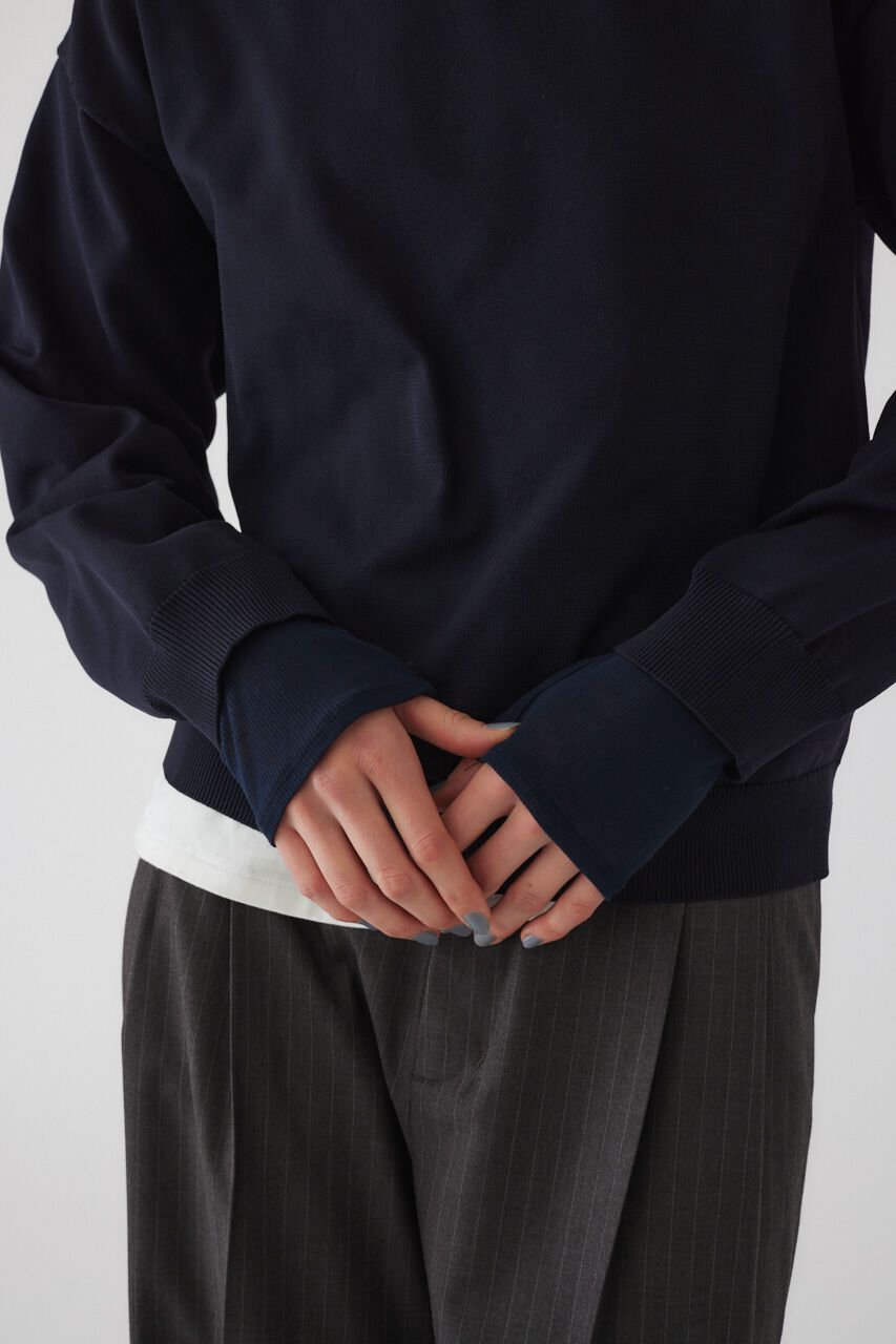 RIM.ARK 「Basic R-neck knit PO(SMALL)」|ニット・セーター|