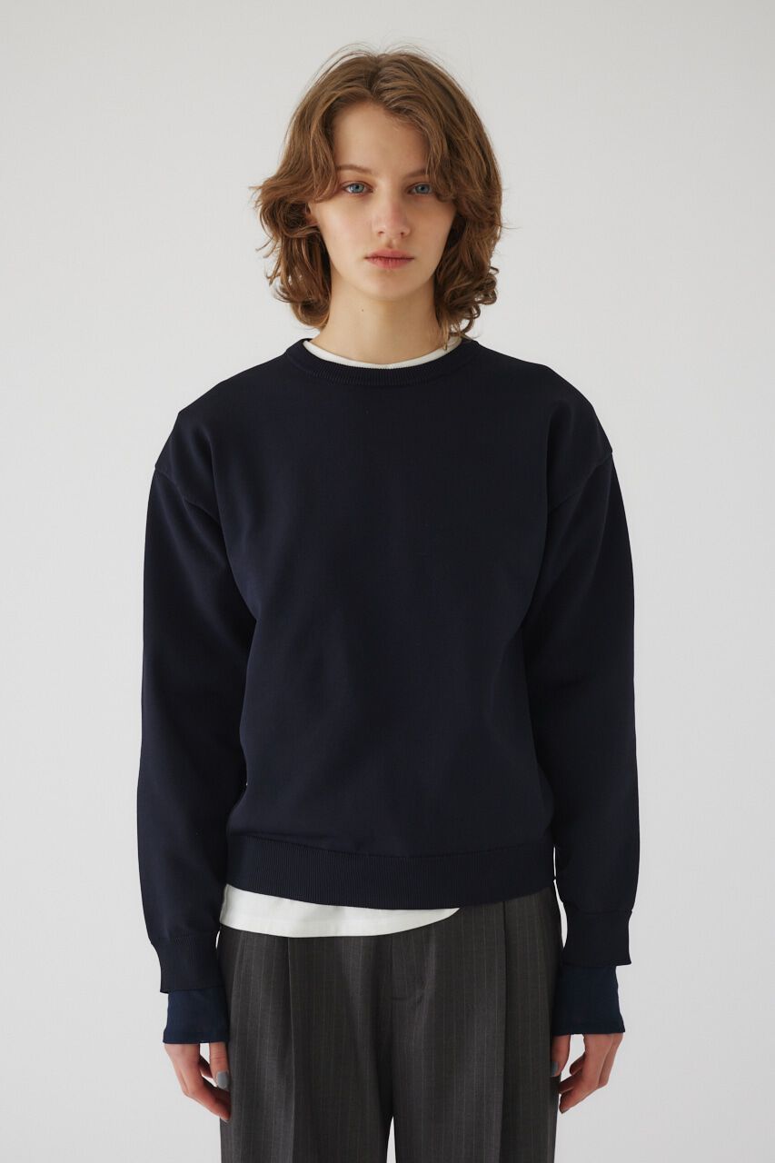 RIM.ARK 「Basic R-neck knit PO(SMALL)」|ニット・セーター|