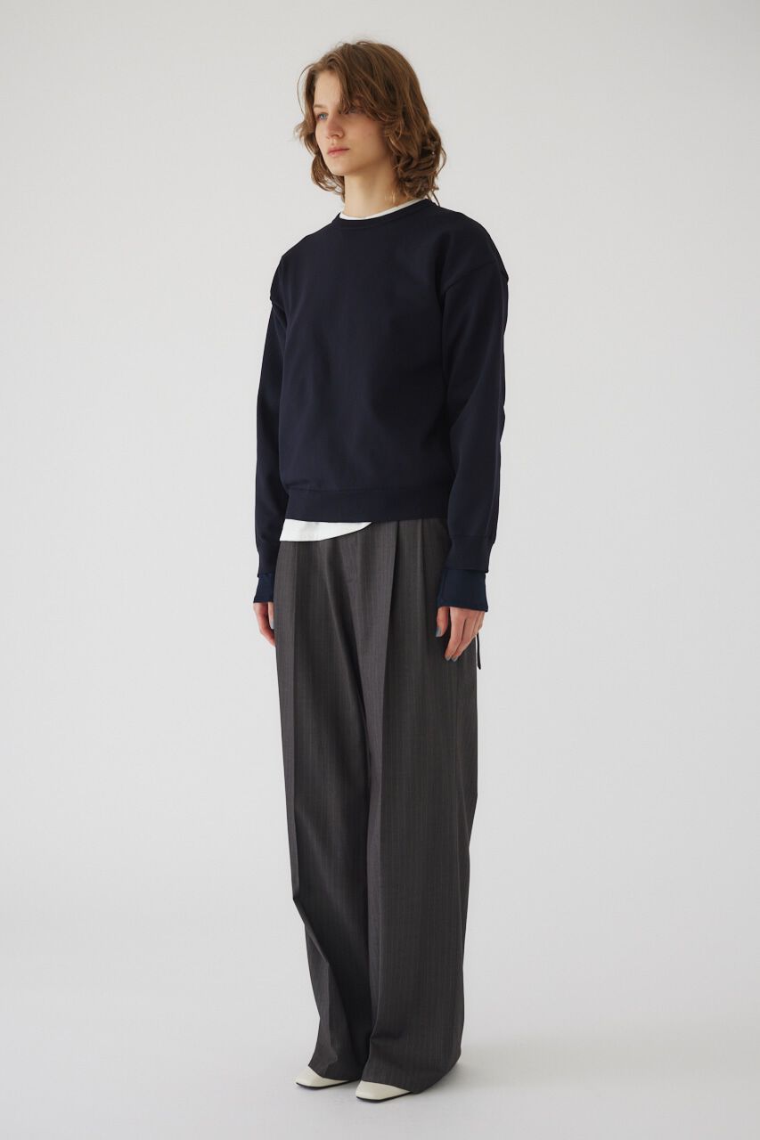 RIM.ARK 「Basic R-neck knit PO(SMALL)」|ニット・セーター|