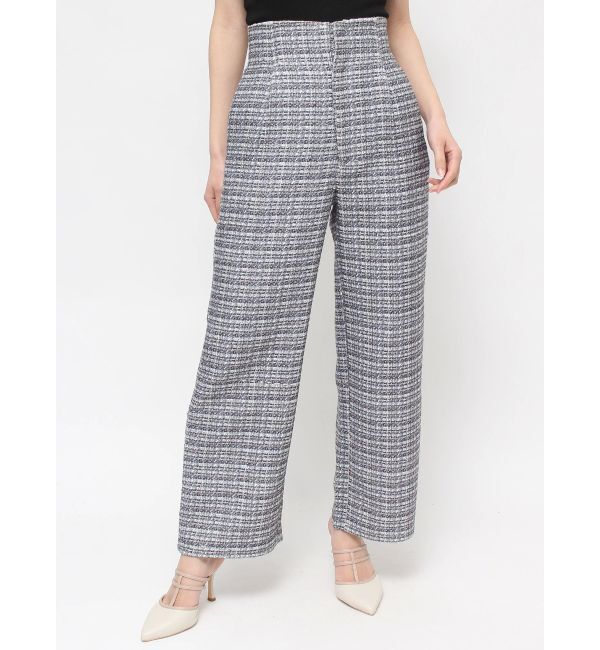 RESEXXY「ツイードワイドパンツ【セットアップ着用可能】」|その他|