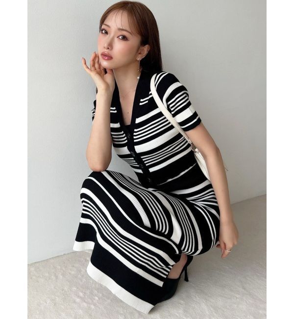 RESEXXY「5分袖ショートカーディガン【セットアップ着用可能】」|カーディガン|