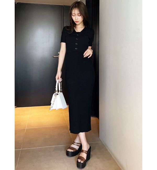 RESEXXY「5分袖ショートカーディガン【セットアップ着用可能】」|カーディガン|