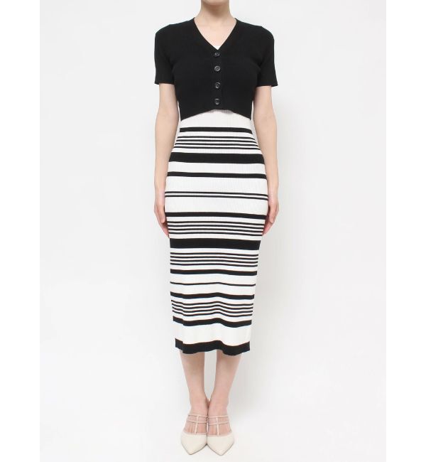 RESEXXY「5分袖ショートカーディガン【セットアップ着用可能】」|カーディガン|