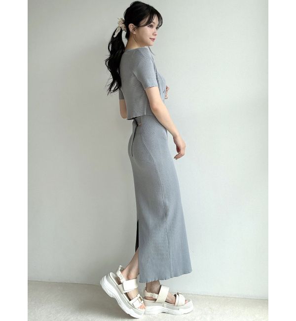 RESEXXY「5分袖ショートカーディガン【セットアップ着用可能】」|カーディガン|