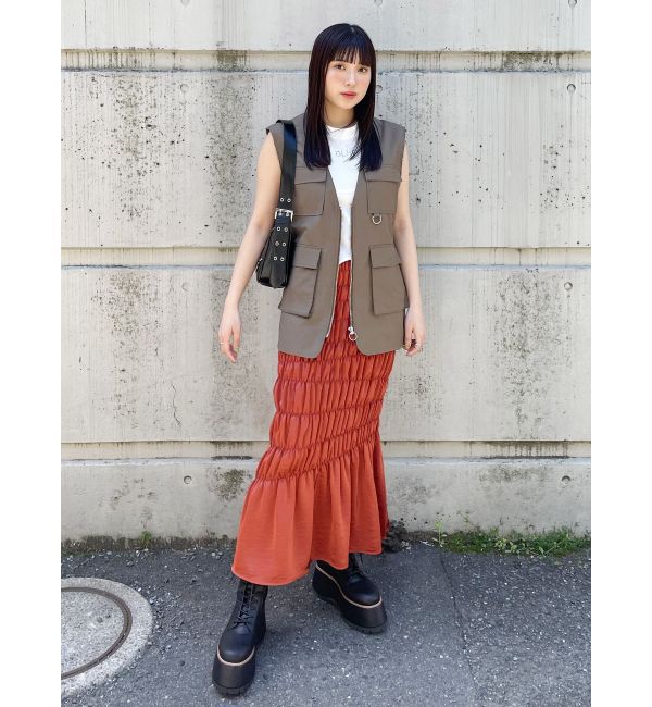 MURUA「カーゴポケットジレ」|ベスト・ジレ|