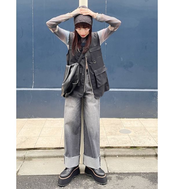 MURUA「カーゴポケットジレ」|ベスト・ジレ|