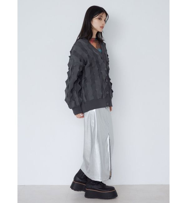 MURUA「バンピーオーバーカーディガン」|カーディガン|