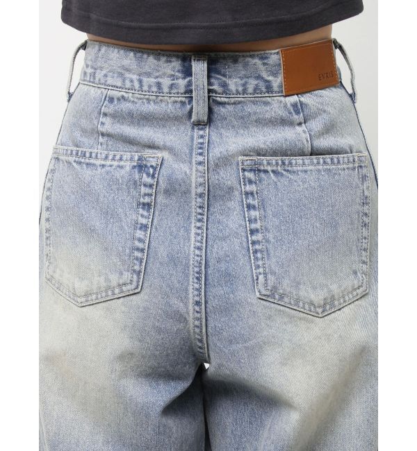 EVRIS「バレルワイドデニムパンツ」|デニム|