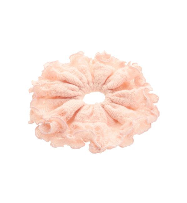 merry jenny「モヘアライクシュシュ」|ヘアゴム・シュシュ|ピンク