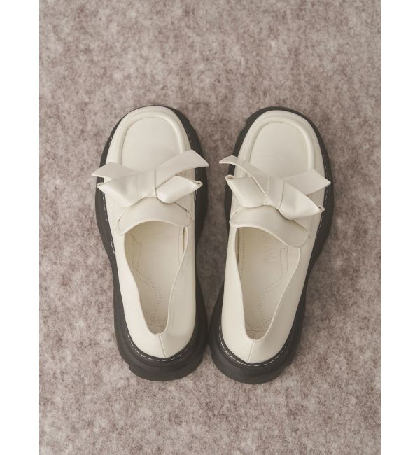 merry jenny「ribbonプラットフォームローファー」|ローファー|