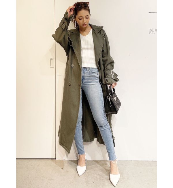 GYDA「グラインダーリラックストレンチコート」|トレンチコート|