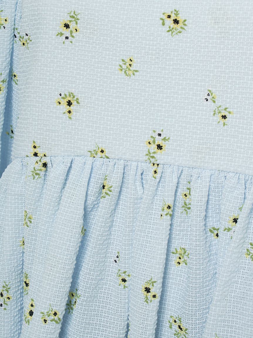 Mila Owen「バックリボンバルーンスリーブチュニック」|シャツ・ブラウス|