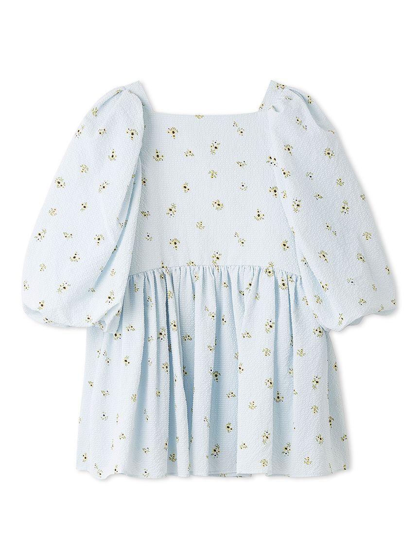 Mila Owen「バックリボンバルーンスリーブチュニック」|シャツ・ブラウス|LBLU