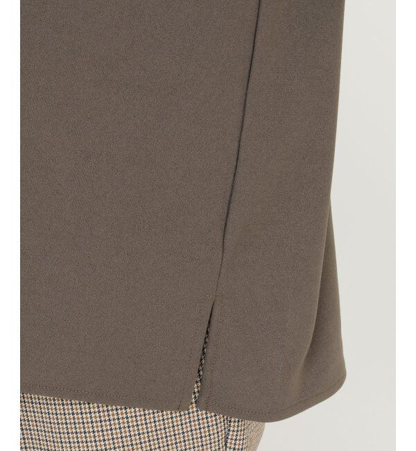 IKKA LOUNGE「プリーツタイ付きブラウス」|シャツ・ブラウス|