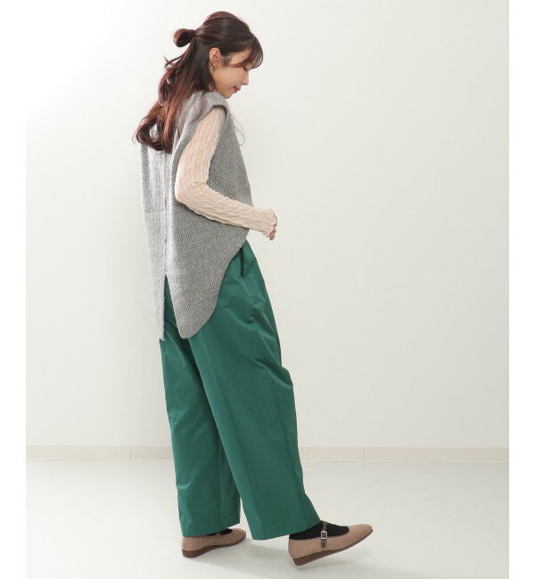 Lbc with Life「カラーワイドストレートパンツ」|その他|